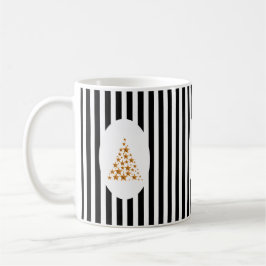 Taza De Café Mid century christmas tree with Golden star