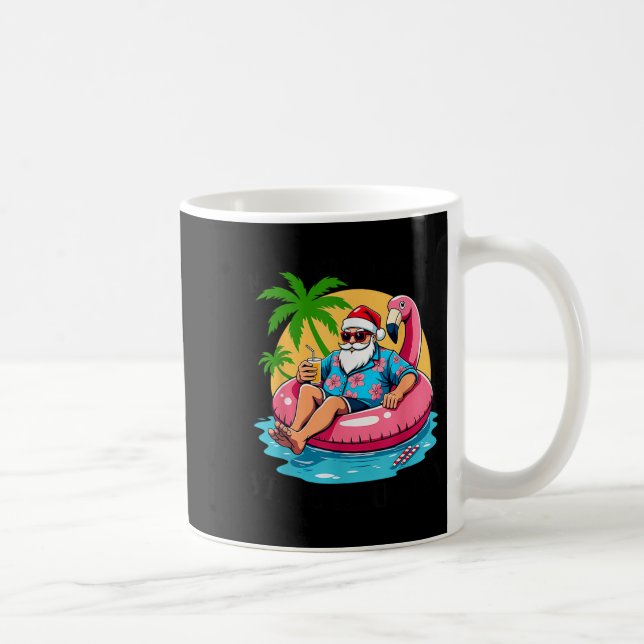 Taza De Café Mid Year Rert Still Naughty Funny Christmas In Jul (Derecha)