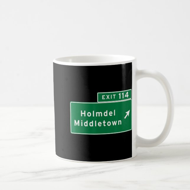 Taza De Café Middletown Holmdel Nj New Jersey Garden State Park (Derecha)
