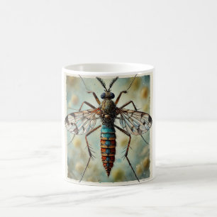 Taza De Café Midge dorsal view 260824IREF236 - Watercolor