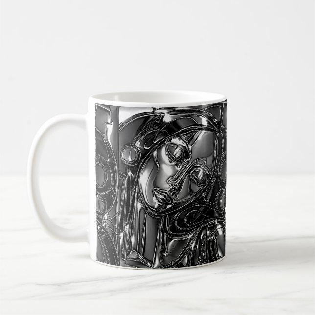Taza De Café Midnight Marble Mug (Izquierda)