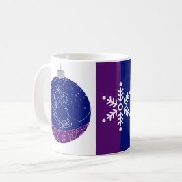 Taza De Café Midnight Snowman