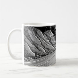 Taza De Café Midnight Touge Run: Edición Manga S2K