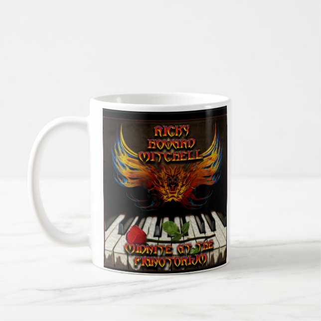 Taza De Café Midnita en la Mug de Pianotorium (Izquierda)