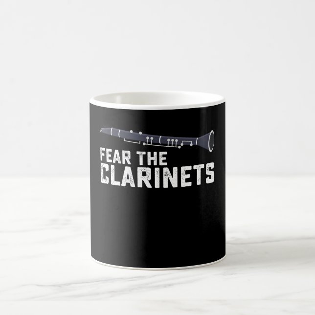 Taza De Café Miedo al Clarinetista Clarinet (Centro)