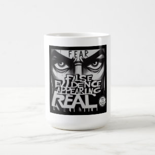 Taza De Café MIEDO Evidencia Falsa que Parece Real