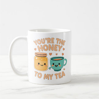 Taza De Café Miel y amor por el té