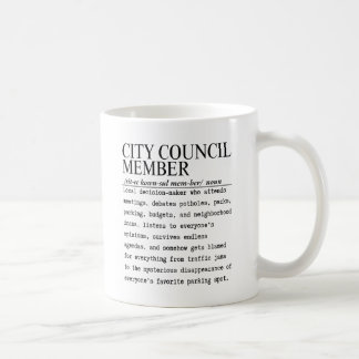 Taza De Café miembro del consejo municipal
