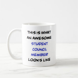 Taza De Café miembro impresionante del consejo estudiantil