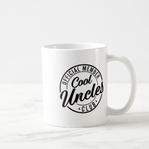 Taza De Café Miembro oficial Guay Uncles Club Padre&# s Día F