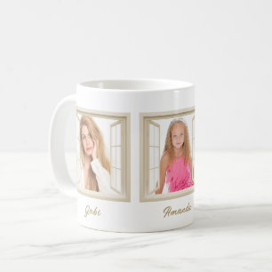 Taza De Café Miembros de la familia simple cuta