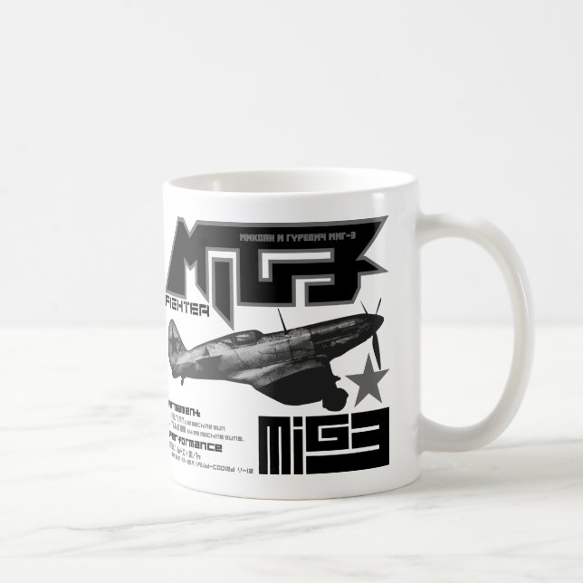 Taza De Café MiG-3 (Derecha)