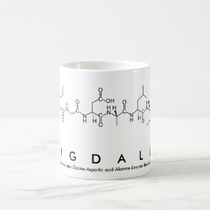 Taza De Café Migdalia peptide nombre mug