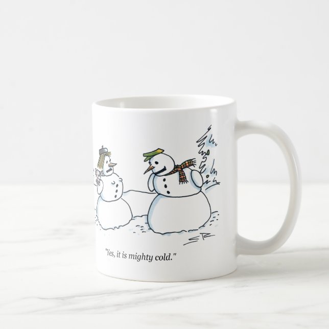 Taza De Café Mighty Cold zumbido de la mano izquierda (Derecha)