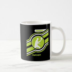 Taza De Café Mighty Spin Ping Pong Tee de tenis de mesa Comfort