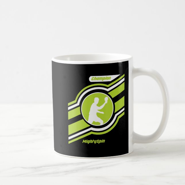 Taza De Café Mighty Spin Ping Pong Tee de tenis de mesa Comfort (Derecha)
