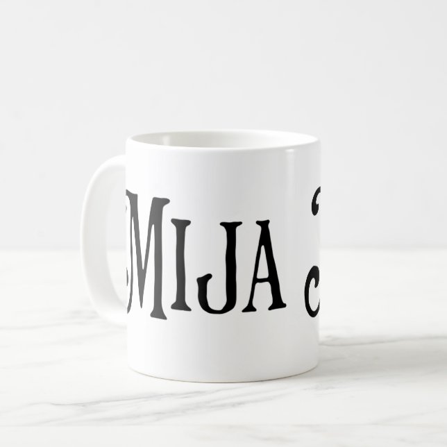 Taza De Café Mija (Anverso izquierdo)