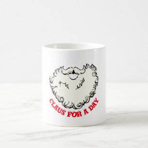 Taza De Café Mikitez santaclaus barba jengibre