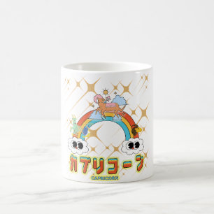 Taza De Café Mikitiez linda estrella de manga de anime arcoiris