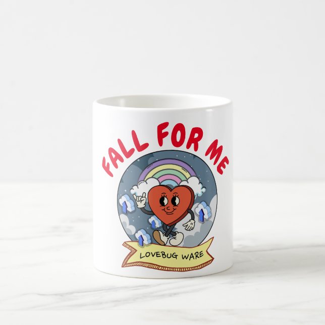 Taza De Café Mikitiez personalizado valentine divertido softwar (Centro)