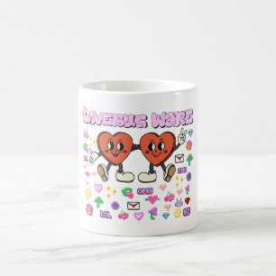 Taza De Café Mikitiez personalizado valentine divertido softwar