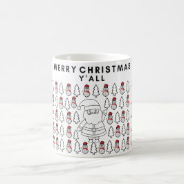 Taza De Café Miktiez merrychristmas mínimo santa happynewyear