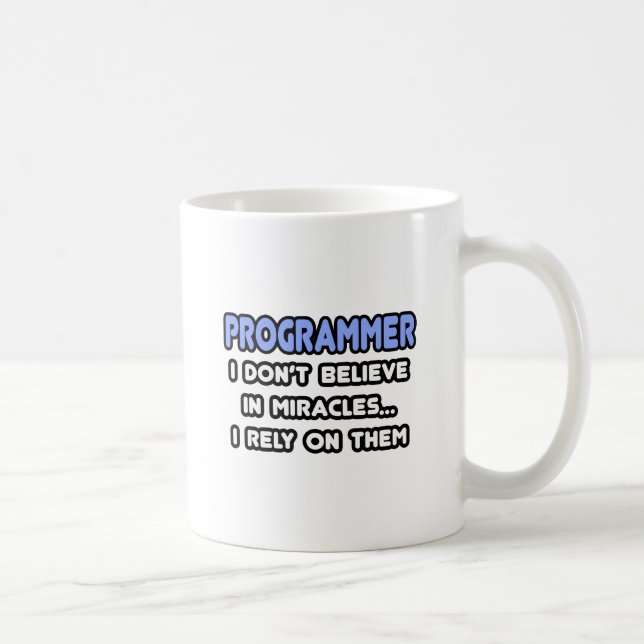 Taza De Café Milagros y programadores (Derecha)