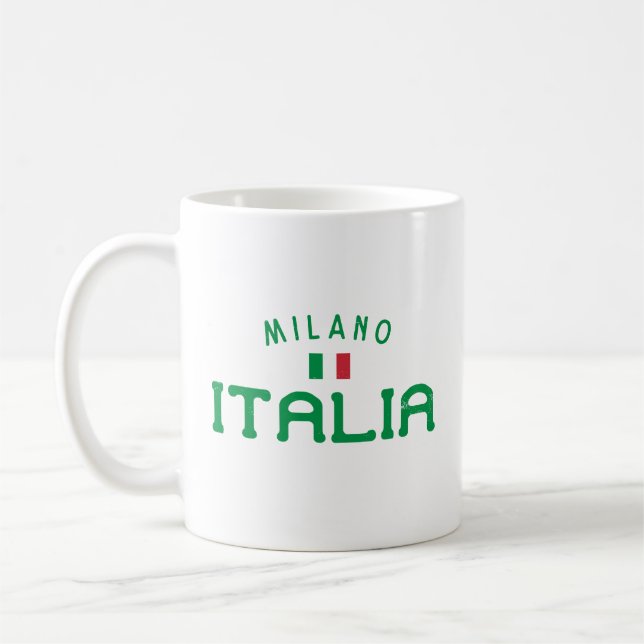 Taza De Café Milano Italia (Milán Italia) con problemas (Izquierda)