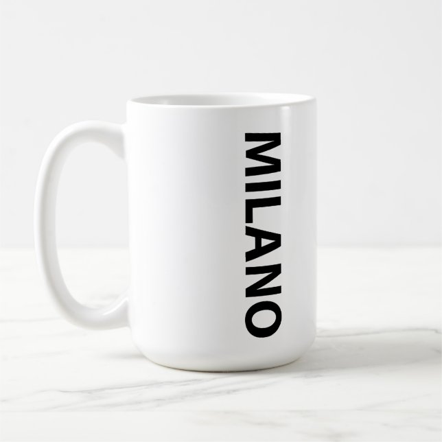 Taza De Café Milano Milano Italia (Izquierda)