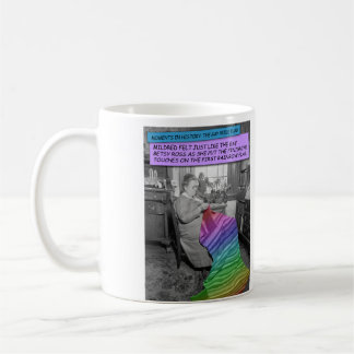 Taza De Café Mildred, la chica gay Betsy Ross