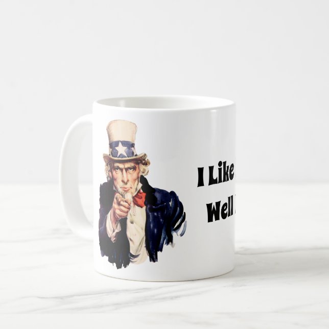 Taza De Café Milicia bien regulada (Anverso izquierdo)
