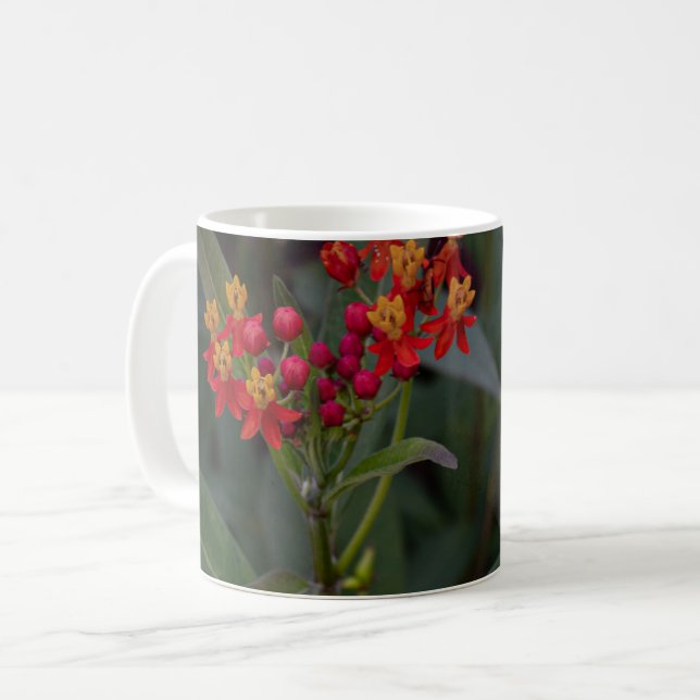 Taza De Café Milkweed tropical (Anverso izquierdo)
