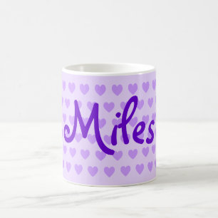 Taza De Café Millas en morado