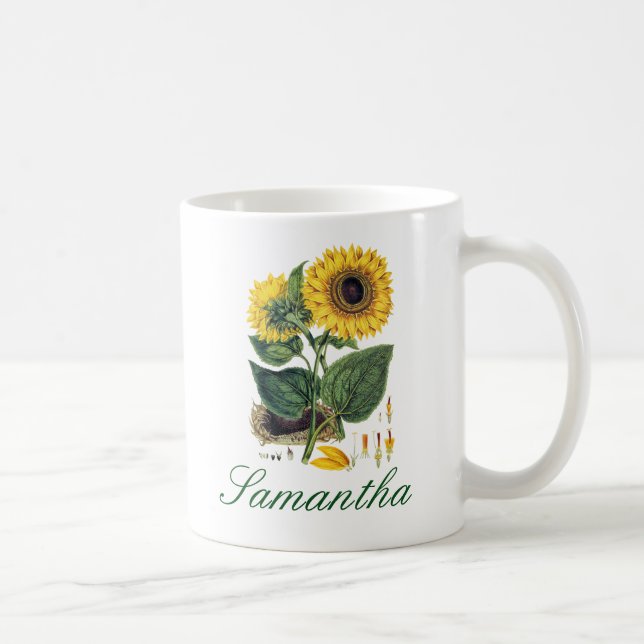 Taza De Café Miller: Girasol (Derecha)