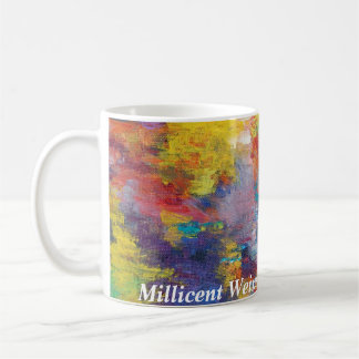 Taza De Café Millicent Weinstein, artista moderno conmemorativo