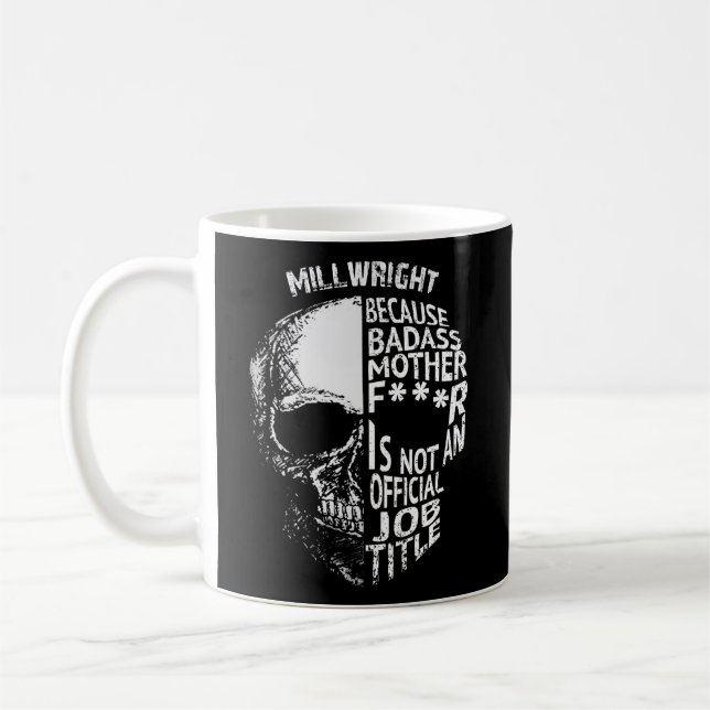 Taza De Café Millwright No Es Un Puesto Oficial (Izquierda)