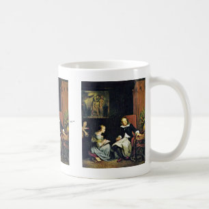 Taza De Café Milton dictó a sus hijas