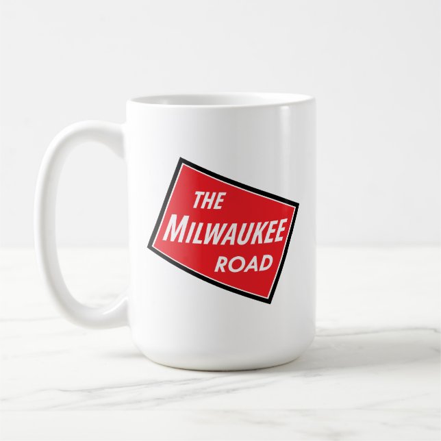 Taza De Café Milwaukee Road Train Mug (Izquierda)
