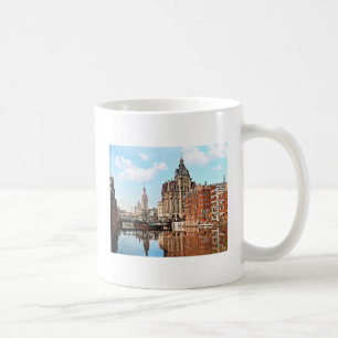 Taza De Café Milwaukee WI - Río desde Sycamore St, Milwaukee