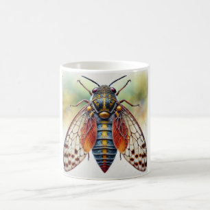 Taza De Café Mimapomecyna insect 120924IREF245 - Watercolor