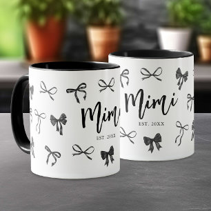 Taza de café Mimi Año de Fundación Abuela Negra