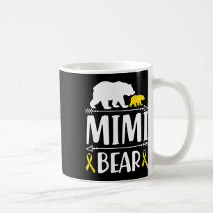 Taza De Café Mimi Oso Concienciación Sobre El Cáncer Infantil R