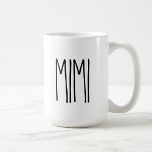 Taza de café MIMI personalizada RAE DUNN