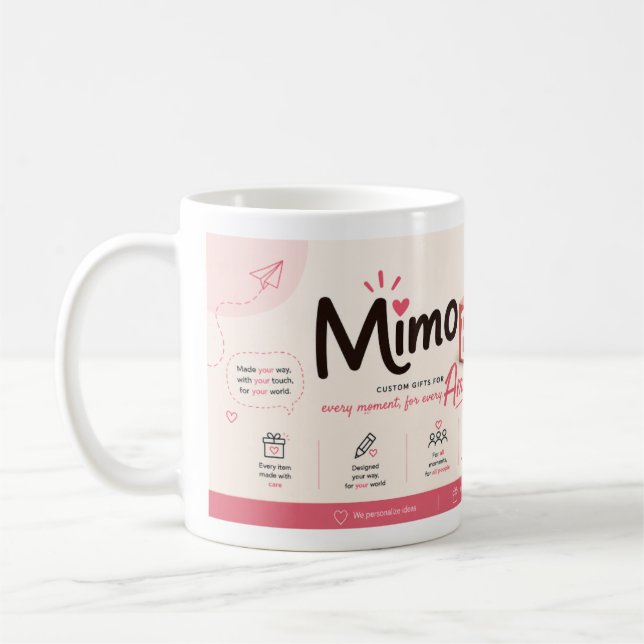Taza De Café Mimo Box America Exclusive Mug (Izquierda)
