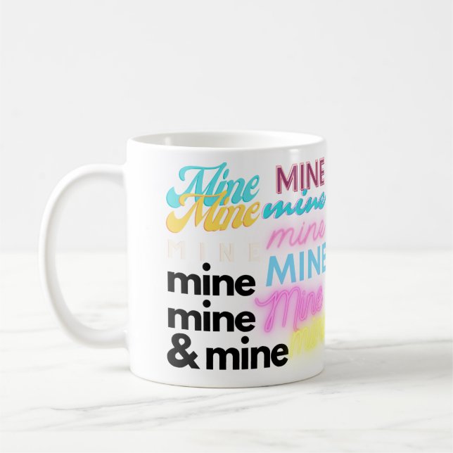 Taza De Café Mina Mina Café Mug (Izquierda)