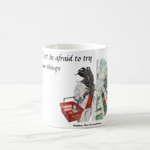 Taza De Café Mind Flayer Grocery Store Fantasy Art Coffee Mug
