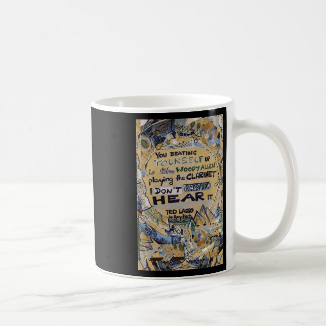 Taza De Café Mindset S - Recuerden El Futuro. Pegatina (Derecha)