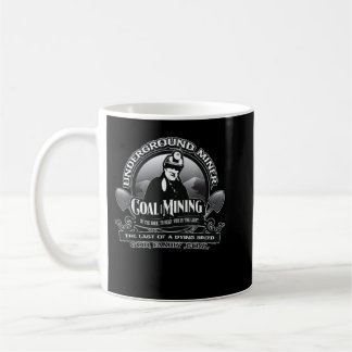 Taza De Café Minero retirado minero de carbón, padre de Dios