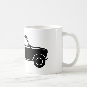 Taza De Café Mini negro simple