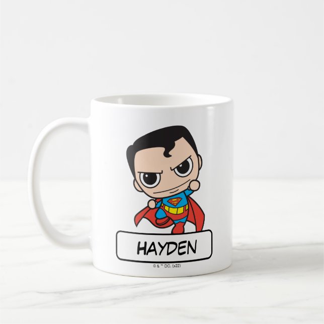 Taza De Café Mini Superman Flying (Izquierda)